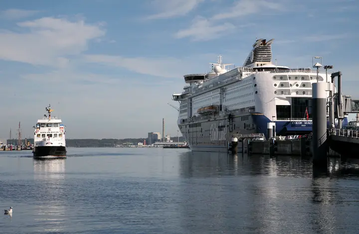 Color Line ferry at Norwegenkai